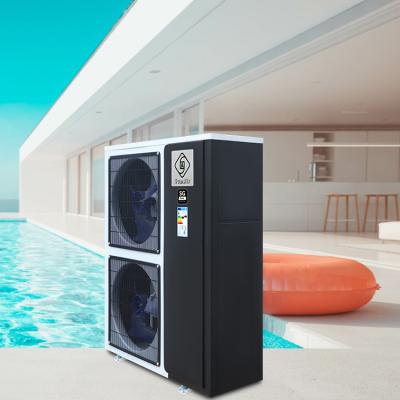 China Outdoor European Standard CE A+++cop Touch Screen+WIFI Heating Cooling system dc inverter air source swimming pool heat pump r32 for sale