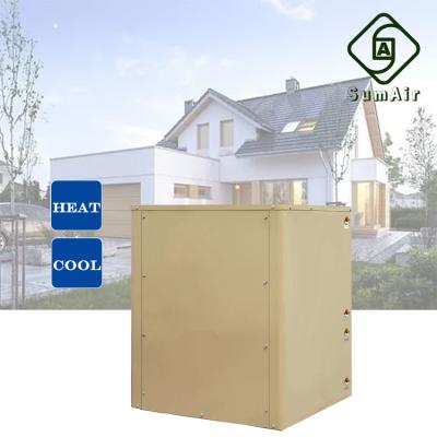 China Car ECO friendly 12kw CE A+++  factory price underfloor heating ground source heat pump complete system for sale