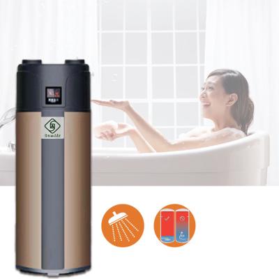 China Garage 266L Hot Water Heating System All In One Air Source Heat Pump boiler Water Heater for sale