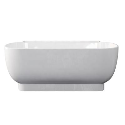 China Hotel Free Concise Superior Solid Standard Stand Up Bathtub for sale