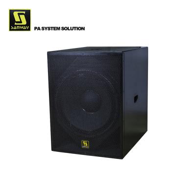 China 18 Inch 18mm Plywood L-8018 DJ Bass Speaker Single Power For Club Or Church for sale