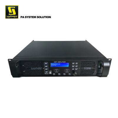 China D10Q Sanway Club Audio 4 Channel Digital Power Amplifier With DSP for sale