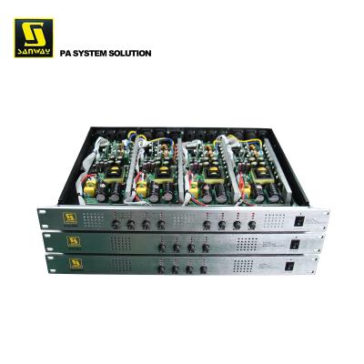 China DA2008 Sanway 8 Routes 1U Digital DA2008 Power Amplifier for sale