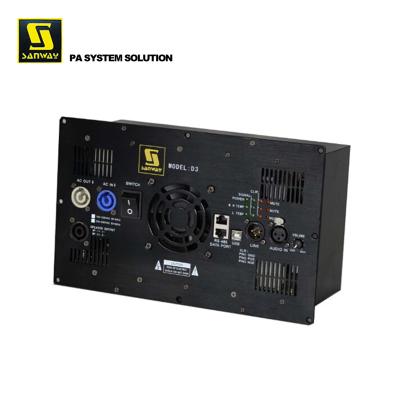 China Active Speaker D3 1800W+900W+900W Class D 3 Channel DSP Amplifier Module For Active Speaker for sale