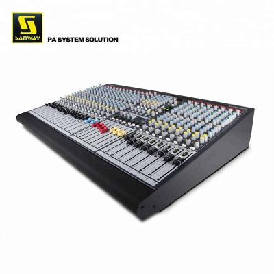 China GL2400-424 24 Channels PA Audio Mixer Built In Amplifier GL2400-424 for sale