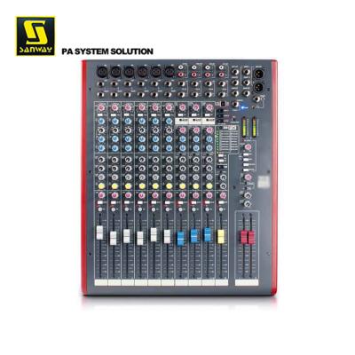 China ZED-12FX 6 Mono Stereo 3 Channel Digital Audio Video Mixer ZED-12FX for sale