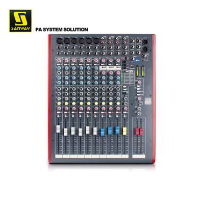 China ZED-12FX 12 Channel Touch Control Audio Video Mixer For Restaurant ZED-12FX for sale