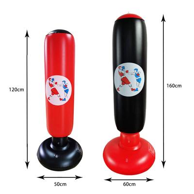 China De-stress Free Target Inflatable Fitness Kids Punching Sandbag Boxing Punch Stand For Adults for sale