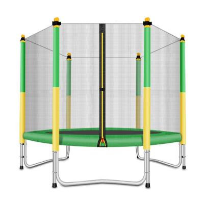 China With Protective Net Outdoor Commercial Trampoline 8ft 10ft 12ft Trampoline With Safety Fence for sale