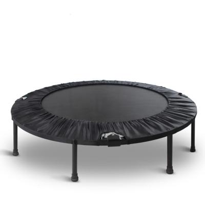 China With Protective Net New Design Fitness Gym Kids Safety Indoor Round Jumpingbed Mini Trampoline for sale