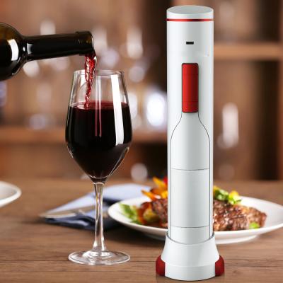 China Factory Wholesale Automatic Wine Bottle Opener Wireless Rechargeable Electric Automatic Corkscrew With USB Charing Cable for sale