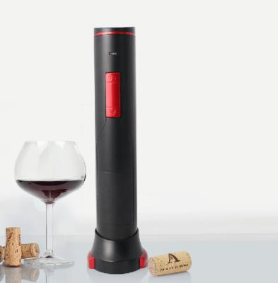 China Custom high quality automatic battery operated electric wine bottle opener corkscrew pusher for sale