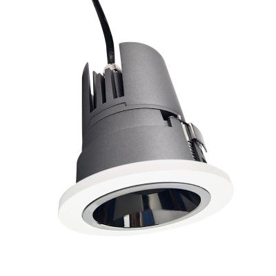 China Modern High Quality 7W 10W 12W Exhibition Hall Aluminum COB Low Power Ceiling LED Spot Light for sale