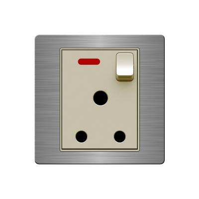 China Fireproof Modern Wall Switch Socket Bakelite 2 3 Pin Socket With 1 Way Switch Sockets for sale