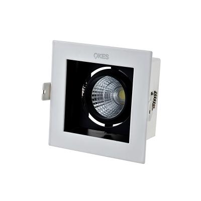 China Modern Fixture Recessed Rectangle Ceiling Mounted Spot 5W Grill Downlight Spot 5W Grill Light for sale