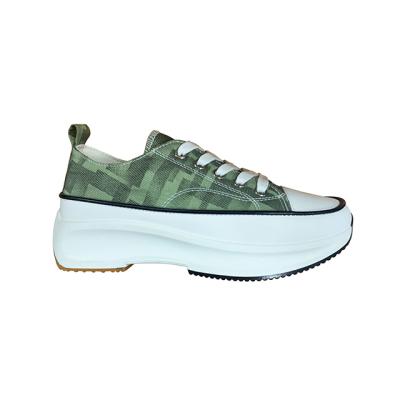 China Injection Shoes High Quality Canvas Durable Wearing Comfortable Stylish Lace-up Athletic Shoes for sale