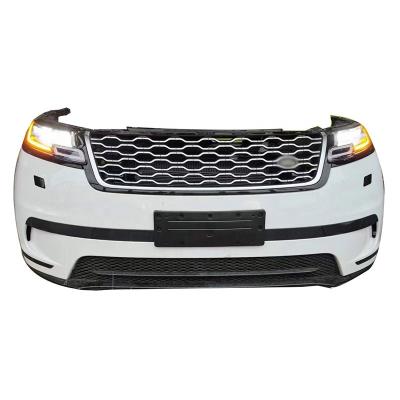 China Steel Series For Land Rover Front Bumper Car Bumper Assembly And Other Auto Parts LED Headlight Exterior Accessories for sale