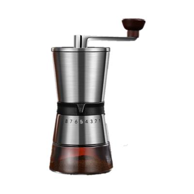 China 2021 New Portable Manual Household Rocker Coffee Powder Grinder With Removable Ceramic Core Grinder for sale