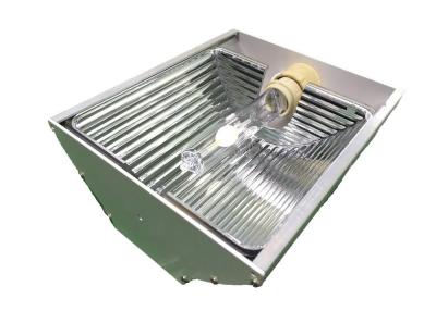 China High Reflective Grow Light Reflector , 500 Watt PGZ18 Socket Indoor Light Reflectors for sale