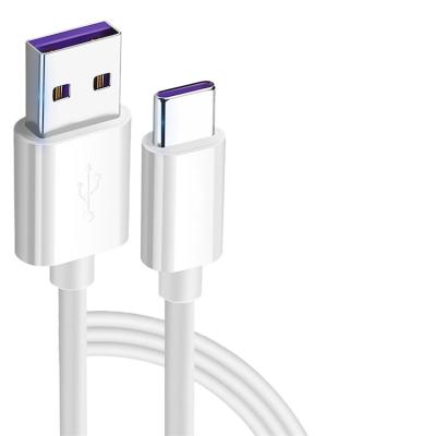 China Mobile Phone Wholesales 5A Type-C Super Fast Charging Super Charger Data Cable For Huawei XiaoMi Phone Or Computer for sale