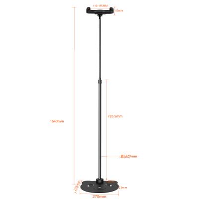 China 360 Degree Home Desk Stand Adjustable Rotating Tall Phone Holder for Mobile Cell Phones Tablets for sale