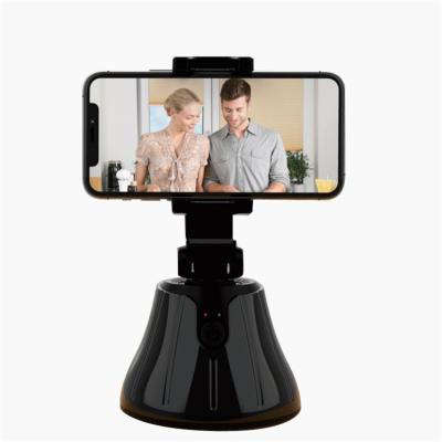 China Adjustable Smart Shooting Automatic Face AI 360 Rotation Object Tracking Cell Phone Holder for sale