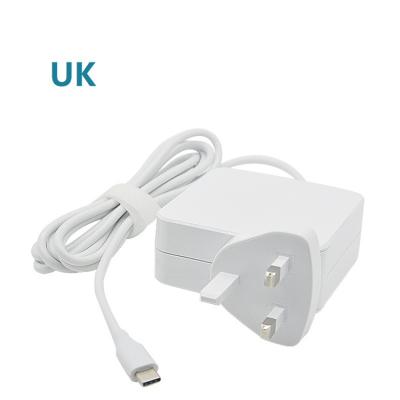 China LAPTOP drop shipping 45w 20V 2.25A PD Wall Power Supply Adapter USB C C Fast Charger For Macbook for sale