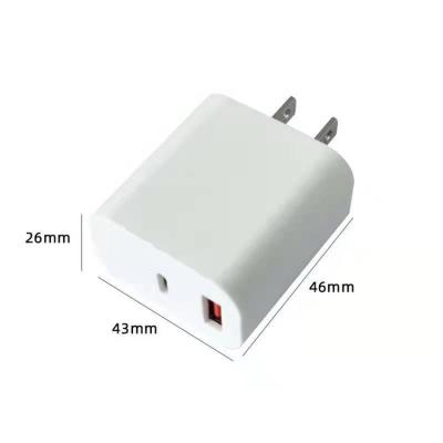 China Drop Shipping 20W 18W PD 2 Smart Portable Charger Multi Port Usb Pd+qc 3.0 Mobile Phone RTS Cell Phone Chargers for sale