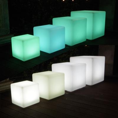 China Bar Chair Illuminated Mood Cube Lights for sale