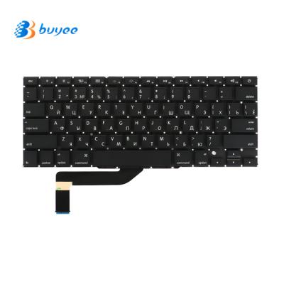 China New Ultra Slim DE/DK/RU/FR/SP/SE Layout for Macbook Pro Retina 15