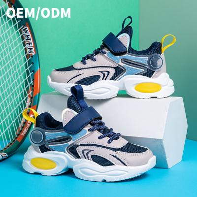 China Round OEM Sports Sneaker Unisex Children Outdoor Casual Walking Shoes Rubber Fashion Breathable Children casual shoe for sale