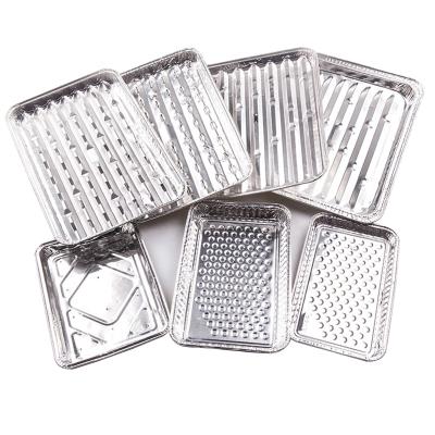 China Europe and America favorite food low price high quality BARBECUE aluminum foil tray for sale