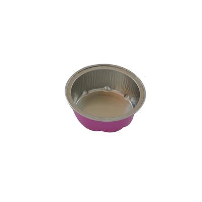 China Small Size Disposable Baking Cups Disposable Aluminum Foil Cups for sale