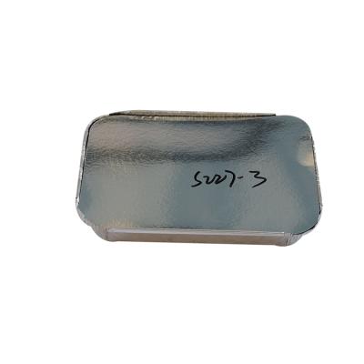 China Food Storing Disposable Aluminum Foil Steamer Dish Aluminum Foil Container Aluminum Foil Pans for sale