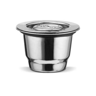 China Hot Sale European Food Nespresso Stainless Steel Reusable Coffee Capsules for sale