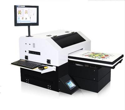 China Printing Shops Digital T Shirt Flatbed Printer A3 Machine Price Canton for sale