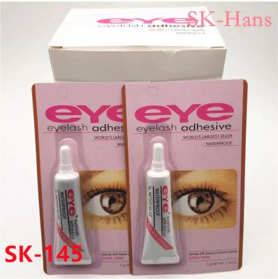 China Melason Vegan Hypoallergenic Strong Eyelash Glue 1 Second Wholesale Private Label Lash Strip Adhesive With Tube Time White SK-145 Pcs for sale