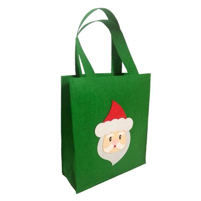 China Various Patterns Of Decorative Hot Sales Felt Santa Elf Gift Bags For Decorative Gift for sale