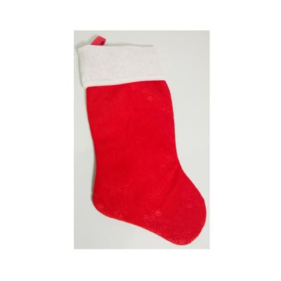 China Lower Price Decorative Classic Design Felt Christmas Stocking Kids Christmas Stockings for sale