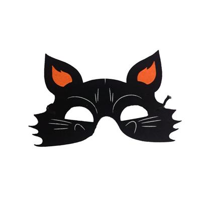 China High Quality Felt Hot-selling Exquisite Workmanship Felt Cat Mask The Party Masquerade Party Mask for sale