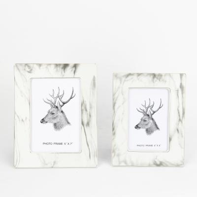 China Modern Design Wall Decorative Picture Frame Wall Picture Frame Mable Ceramic Picture Frames For Home Decor for sale