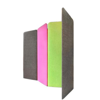 China Modern Noise Cancelling Acoustic Hanging Screens PET Felt Polyester Fiber Acoustic Sound Panels acoustic felt panels for sale