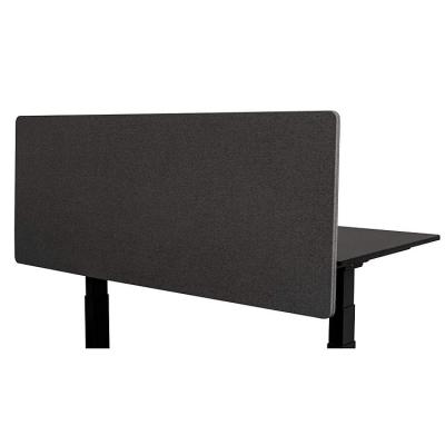 China Modern Workplace Sound Control Polyester Fiber PET Acoustic Privacy Screen Noise Reduce Acoustic Side Mount Desk Dividers Suppliers for sale