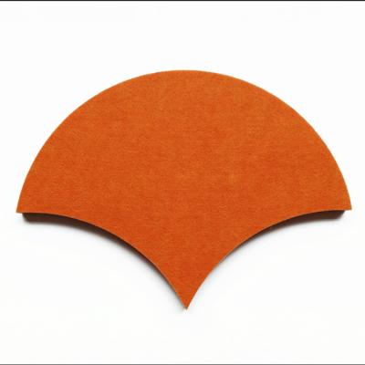 China Light weight and easy install Environmentally friendly material interior decorative sound-absorbing panels 100% polyester fiber pet felt acoustic panel for sale