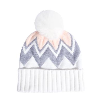 China JOINT Hot Sale Fashion Wool Cheap Custom Warm Bucket Knitted Hats Winter for sale