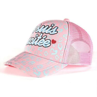 China JOINT Mesh Trucker Hat Personalized Mesh Children's Baseball Caps Girl Hat for sale