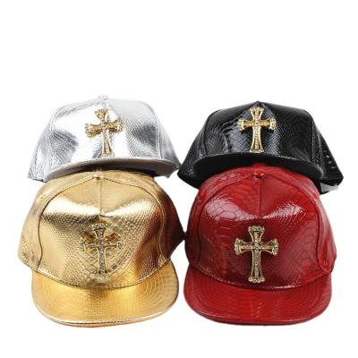 China COMMON Winter PU Baseball Cap Biker Trucker Outdoor Sports Leather Snapback Hats For Men Women Hats And Caps Wholesale for sale