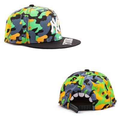 China China Customized Wholesale COMMON Embroidery Patch Tongue Man Hip Hop Plain Hat Flat Cap for sale