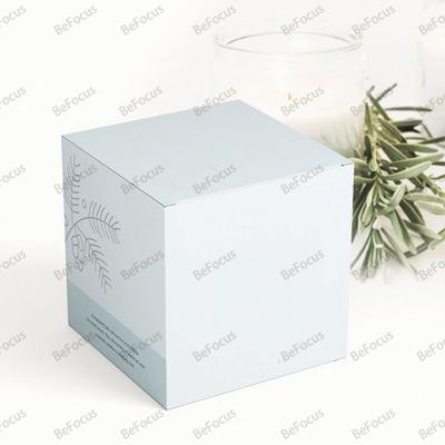 China Recycled Materials customized cosmetic storage perfume folding paper gift empty bottle packaging with sample box for sale