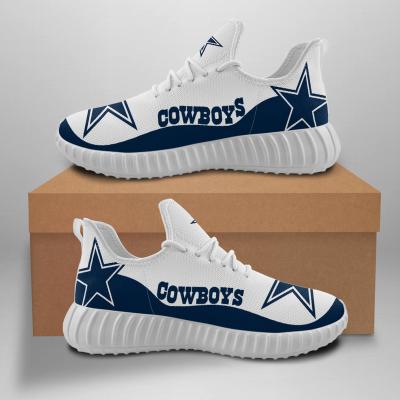 China Wholesale Customized Durable 1MOQ Dropshipping Printed Fashion Sports Sneaker Women and Men Mesh Knit Athletic Running Casual Shoes for sale